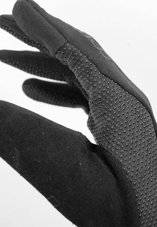 Універсальні зимові спортивні рукавички Reusch Baffin Touch-tec для дорослих, вітрозахисні, теплі, дихаючі, сенсорні, чорні/сріблясті