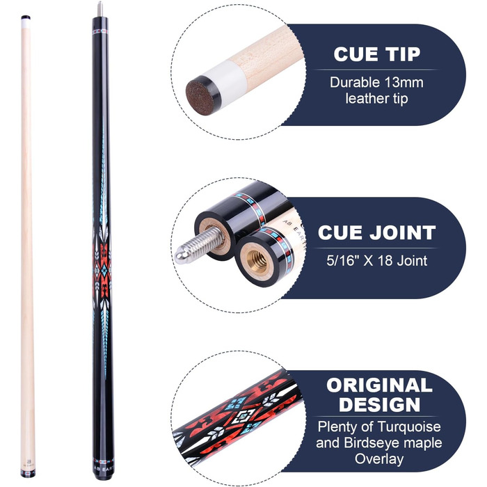 AB Earth K9 Більярдний кий 36 дюймів