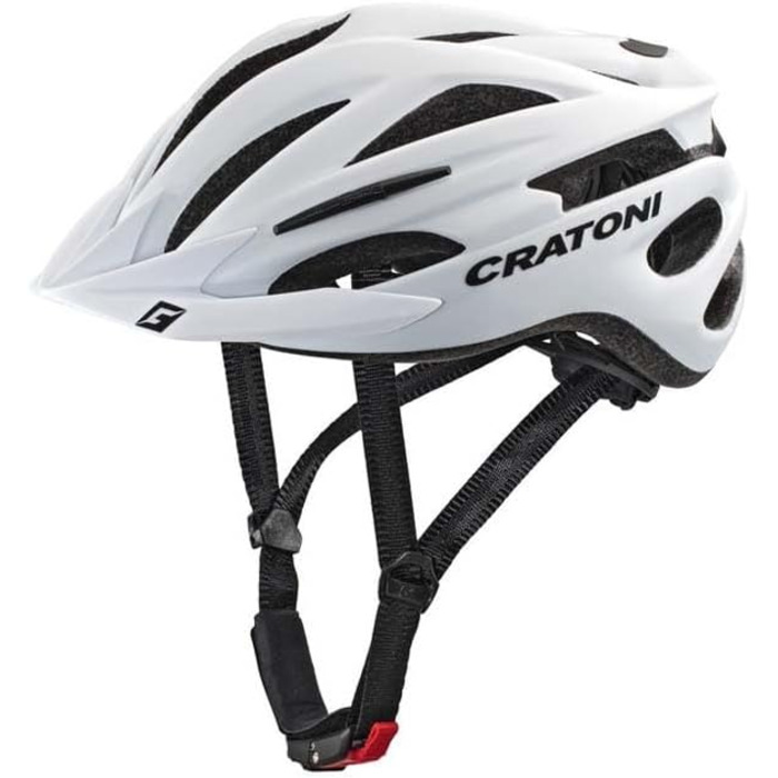 Велошолом Cratoni Pacer+ S/M білий матовий