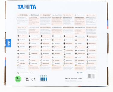 Аналізатор складу тіла TANITA BC-730, компактний, 9 вимірювань, зелений