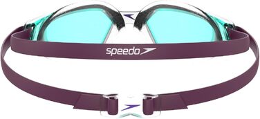 Окуляри для плавання Speedo Hydropulse Junior (унісекс, дитячі, Deep Plum/Clear/Light Blue)