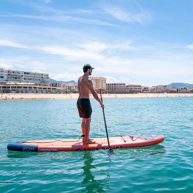 Надувна SUP-дошка Aqua Marina Monster 366x84x15 см з комплектом і сидінням для каяка