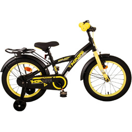 Дитячий велосипед Volare Thombike 16 дюймів для хлопчиків, чорний-жовтий