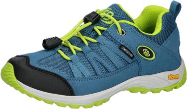 Трейлраннінгівські кросівки Brütting Ohio для хлопчиків, 34 EU, Petrol Lemon