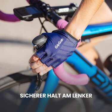 Fahrradhandschuhe GripGrab Ride Einsteiger Kurzfinger Sommer - Білі велосипедні рукавички GripGrab Ride Einsteiger (L, Navy Blue)