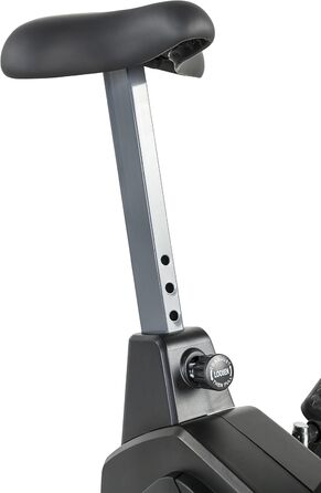 Велотренажер Tunturi Cardio Fit B35 з LCD-дисплеєм та тримачем для планшета, чорний – фітнес велотренажер для дому