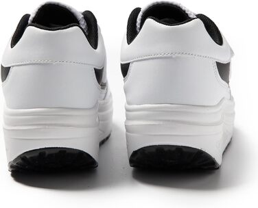 Жіночі кросівки JOMIX на липучці: спортивні, з платформою, для бігу, зручні, з антиковзкою підошвою, для фітнесу, тренувань та активного відпочинку (38 EU, білий)