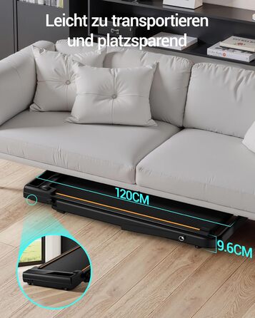 Біговий тренажер CURSOR для дому, складаний, 10 км/год, нахил 16%, безщітковий двигун 3.0CV, максимальне навантаження 136 кг, помаранчевий