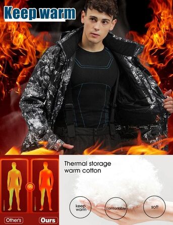 Комплект чоловічого гірськолижного костюма ALSOGO: куртка та штани, теплий, водонепроникний, вітронепроникний, з капюшоном, для сноуборду та гірськолижного спорту, білий, розмір L