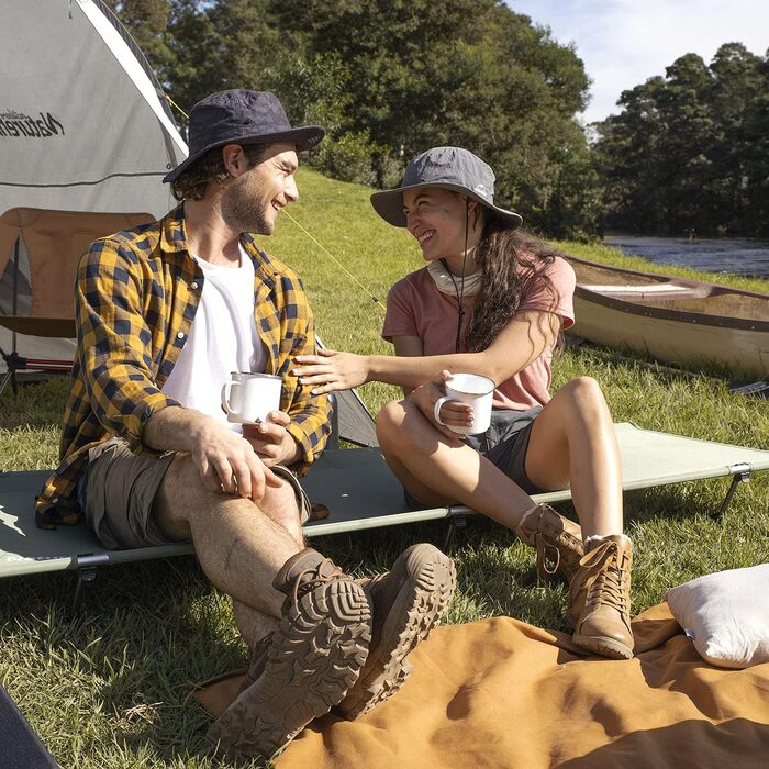 Кемпінгове ліжко Naturehike Ultraleichtes: легке, портативне, для дорослих, до 150 кг, для кемпінгу, походів, дому та подорожей. Темно-зелений колір