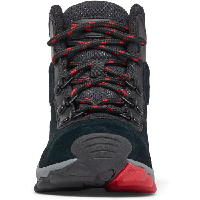 Трекінгові черевики Columbia Newton Ridge Amped Mid Rise для дітей (36 EU, Black Mountain Red Youth)