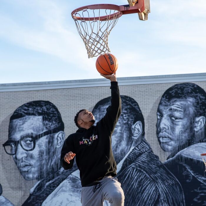 Баскетбольний м'яч Wilson NBA Authentic Series для вулиці, універсальний, для дорослих