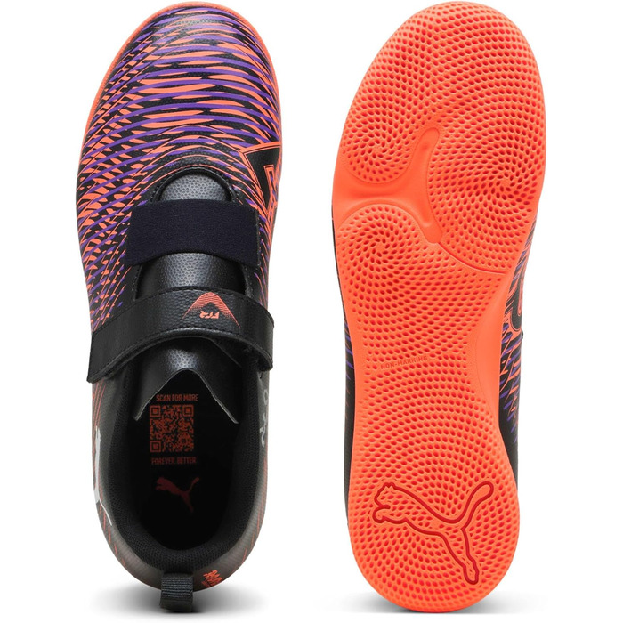 Дитячі футбольні бутси PUMA Future 8 Play TT V JrFussballschuh, 35 EU, Puma Black/White/Red