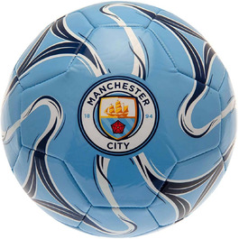Футбольний м'яч Manchester City Cosmos, універсальний, синій, для дітей і дорослих