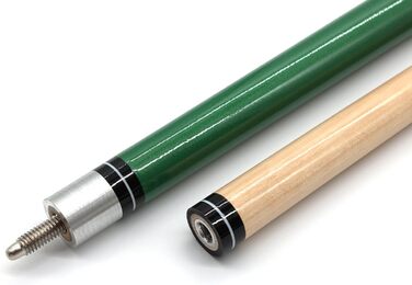 Більярдний кий Element, 2-х частинний, 146 см, 18 oz, зелений