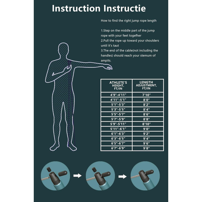 Скакалка Springseil для дорослих, фітнес, швидкість, алюмінієві ручки блакитні, 300 см, PVC-сталевий трос, 360° обертання, антиковзний, для CrossFit