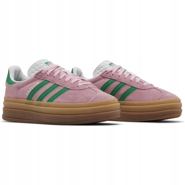 Жіночі спортивні кросівки Adidas Gazelle Bold, колір True Pink, розмір 38