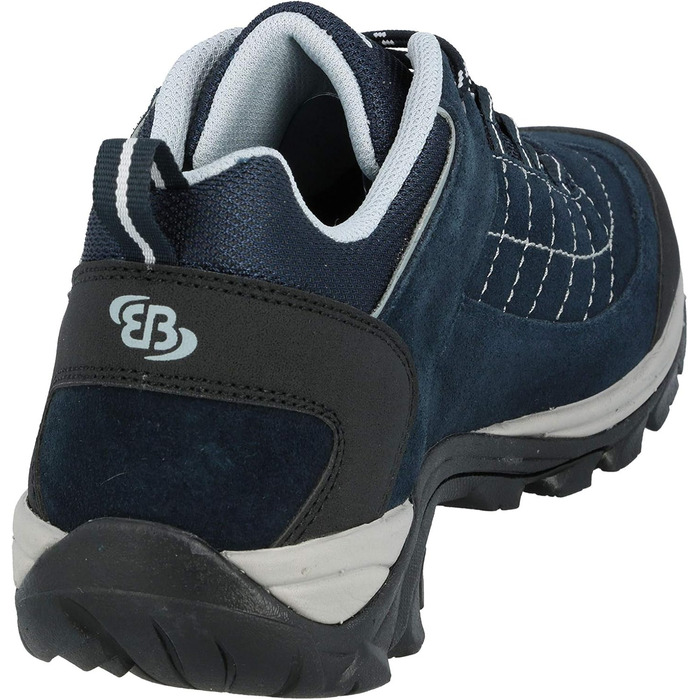 Чоловіче трекінгове взуття Brütting Mount Crillon Low Outdoor, 45 EU, темно-синій, сірий