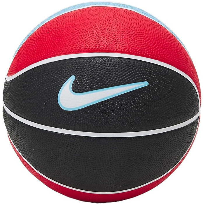 Баскетбольний м'яч Nike Skills із гуми, розмір 3, колір блакитний/червоний/білий
