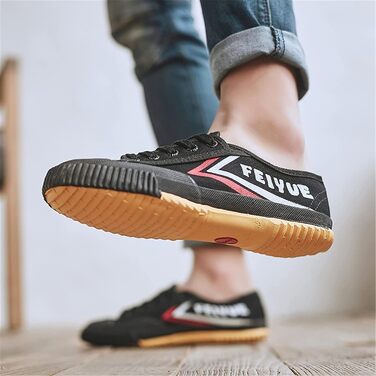 Чоловічі тапочки для бойових мистецтв Kung Fu, легкі, традиційні, з антиковзким покриттям, чорні, 43 EU