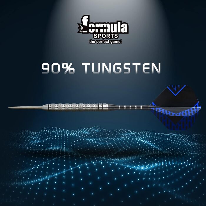 Професійні дартси Formula Sports з металевим вістрям, 90% вольфраму, 3 шт, 21/22/23/24 г, стіл-дарти