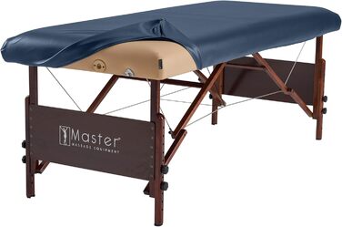 Захисний чохол Master Massage з PU шкіри для масажного столу, стійкий до олії, королівський синій