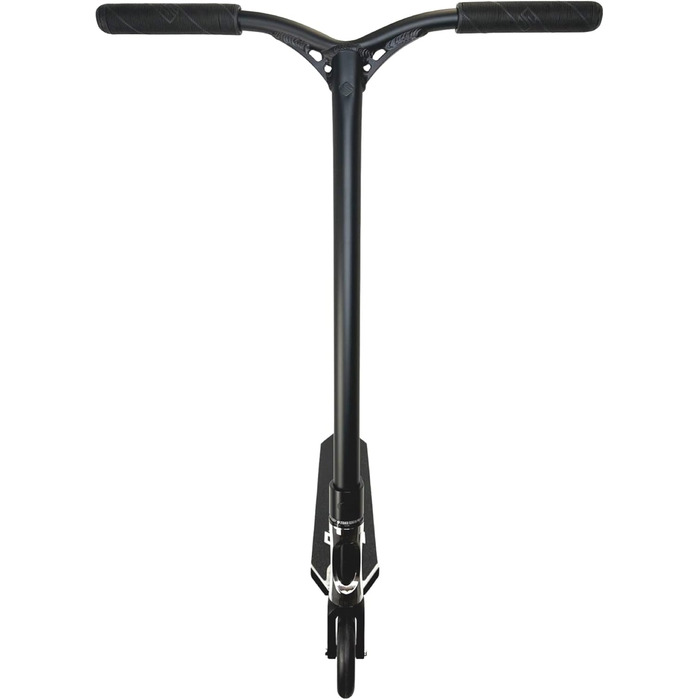 Трюковий самокат Striker Lux для дітей та дорослих, легкий, ABEC 9, для парку, 75,5 см, чорний/неохром