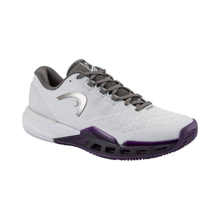 Кросівки футзалу HEAD Revolt Pro 5.0 Clay Men WHBK (43 EU, сіро-фіолетові)