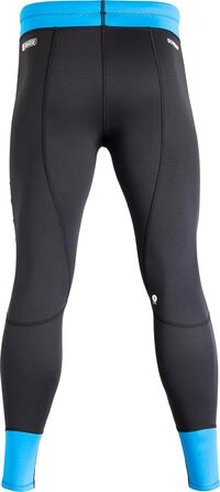 Гідрокостюм CRESSI Guardian Man 2мм - штани та куртка для плавання, снорклінгу, SUP, серфінгу, каякінгу, чорно-синій, чоловічий (Штани, L/4)