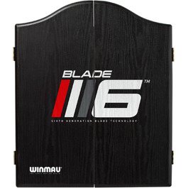 Дартборд кабінет WINMAU Blade 6 Design Deluxe для дартсу, дерев'яний, преміум-дизайн