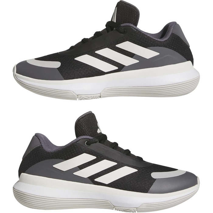 Кросівки баскетбольні adidas Bb Legends Low Unisex 50 2/3 EU, чорний/сірий/сірий, для унісекс