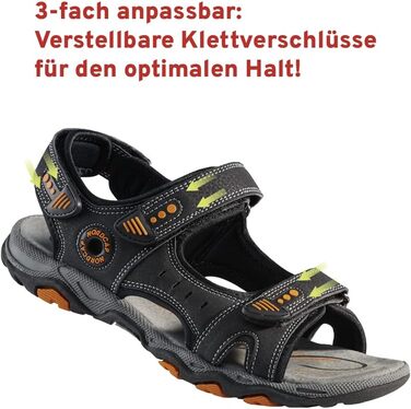 Трекінгові сандалі NORDCAP для жінок та чоловіків, зручні для хайкінгу та відпочинку на природі, з профільною підошвою та застібкою-липучкою, розміри 37-46, колір антрацит