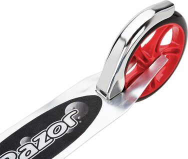 Самокат Razor A5 Lux для дітей від 8 років, червоний – міцний, з поліуретановими колесами 20 см, витримує до 100 кг