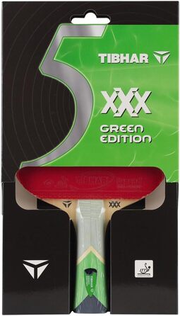 Настільний тенісний ракетка Tibhar Green Edition з ITTF сертифікацією