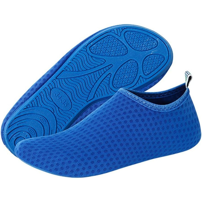 Водні тапки Sfit для жінок та дітей: спортивні, нековзкі, швидковисихаючі, розміри 22-45, колір кобальт