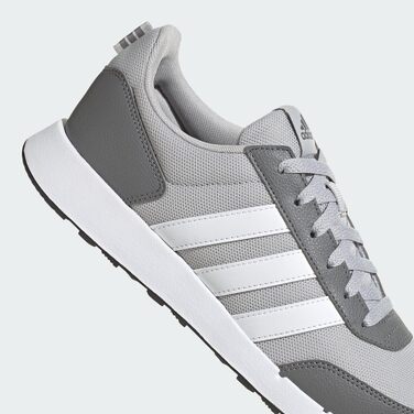 Кросівки adidas Run 50s Unisex Grey Two Cloud White Grey Four — Спортивне взуття для щоденного використання, розмір 42 2/3 EU