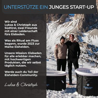 Електричне крио-ванна для спорту та початківців, 80 см, повний комплект - криотерапія вдома. Чорна емальована ванна з 5 шарами ізоляції
