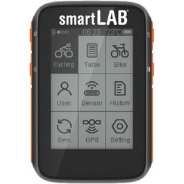 Велокомп’ютер smartLAB bike1 з GPS, ANT+ та Bluetooth, 2,4'' LCD, одометр для велосипеда