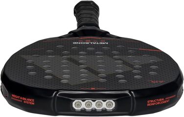 Ракетка для падел Adidas Metalbone 2026 (чорна) 502г - Професійна