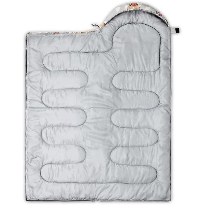 Сплячі мішки HOSIMA для холодної погоди, водонепроникні, для жінок, чоловіків, дівчаток, хлопчиків, для кемпінгу, походів, відпочинку на природі, подорожей, полювання, з компресійним мішком (Multi 24)