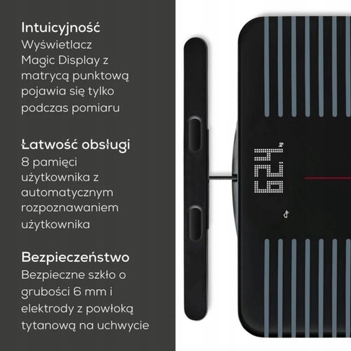 Ваги для ванної Beurer BF 990 Wi-Fi з аналізом складу тіла