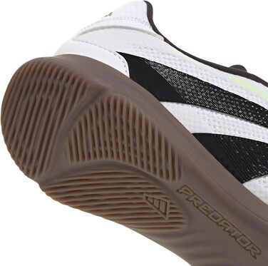 Дитячі футбольні бутси adidas Predator League Indoor для залу, розмір 34 EU, кольори: Cloud White, Core Black, Lucid Lemon