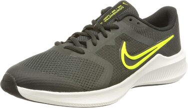 Дитячі кросівки Nike Downshifter 11 для гімнастики, 28.5 EU, сірий, чорний, білий, жовтий