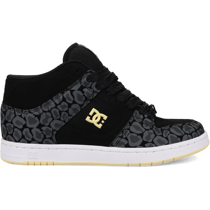 DC Shoes Manteca Mid - жіночі кросівки, чорно-білі, 40 EU