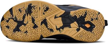 Бадмінтонні кросівки HUNDRED Court Star для дітей/юніорів | Легкі | X-Cushion | Для залу: бадмінтон, теніс, сквош, настільний теніс, баскетбол та падел (Чорний, Золотий, 37 EU)