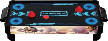 Airhockey Carromco Airliner-XM: стіл для гри з повітряною шайбою для 2 гравців (від 6 років)