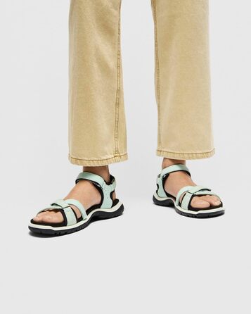 Зручні сандалії ECCO RoamSport для жінок (37 EU, Emerald Dusty Peach)