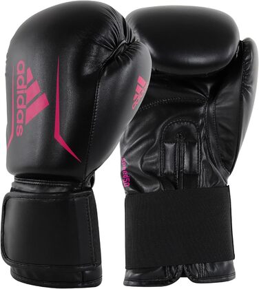 Боксерські рукавички Adidas Speed 50 для тренувань, шкіра, чорні