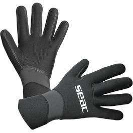 Рукавички для плавання Seac Unisex Snug Dry 3 (XXL, Чорний)