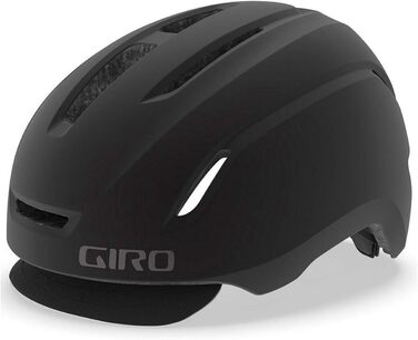 Універсальний велосипедний шолом Giro Caden для дорослих, міський, матовий чорний, розмір M (55-59 см)